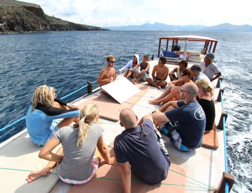 Dive Briefing on our Day Boat