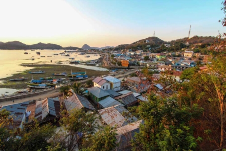 Labuanbajo in Flores, Indonesia