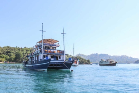 The "Mastro Aldo" - our Komodo liveaboard